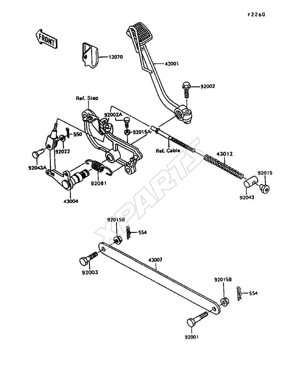 Billede til varegruppe Brake Pedal / Torque Link