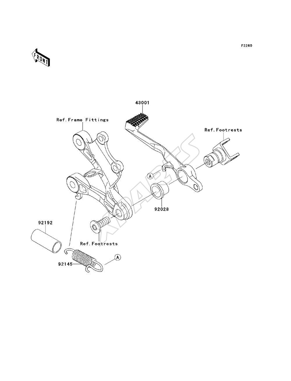 Billede til varegruppe Brake Pedal / Torque Link