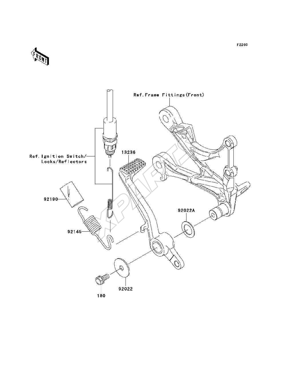 Billede til varegruppe Brake Pedal / Torque Link