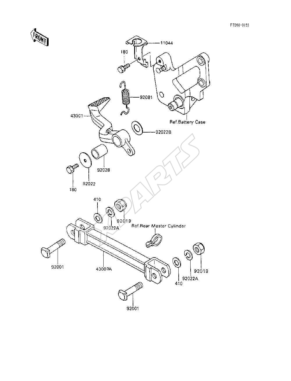 Billede til varegruppe Brake Pedal / Torque Link