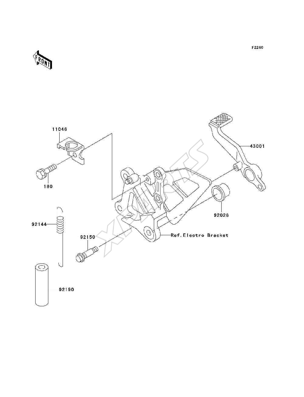 Billede til varegruppe Brake Pedal / Torque Link