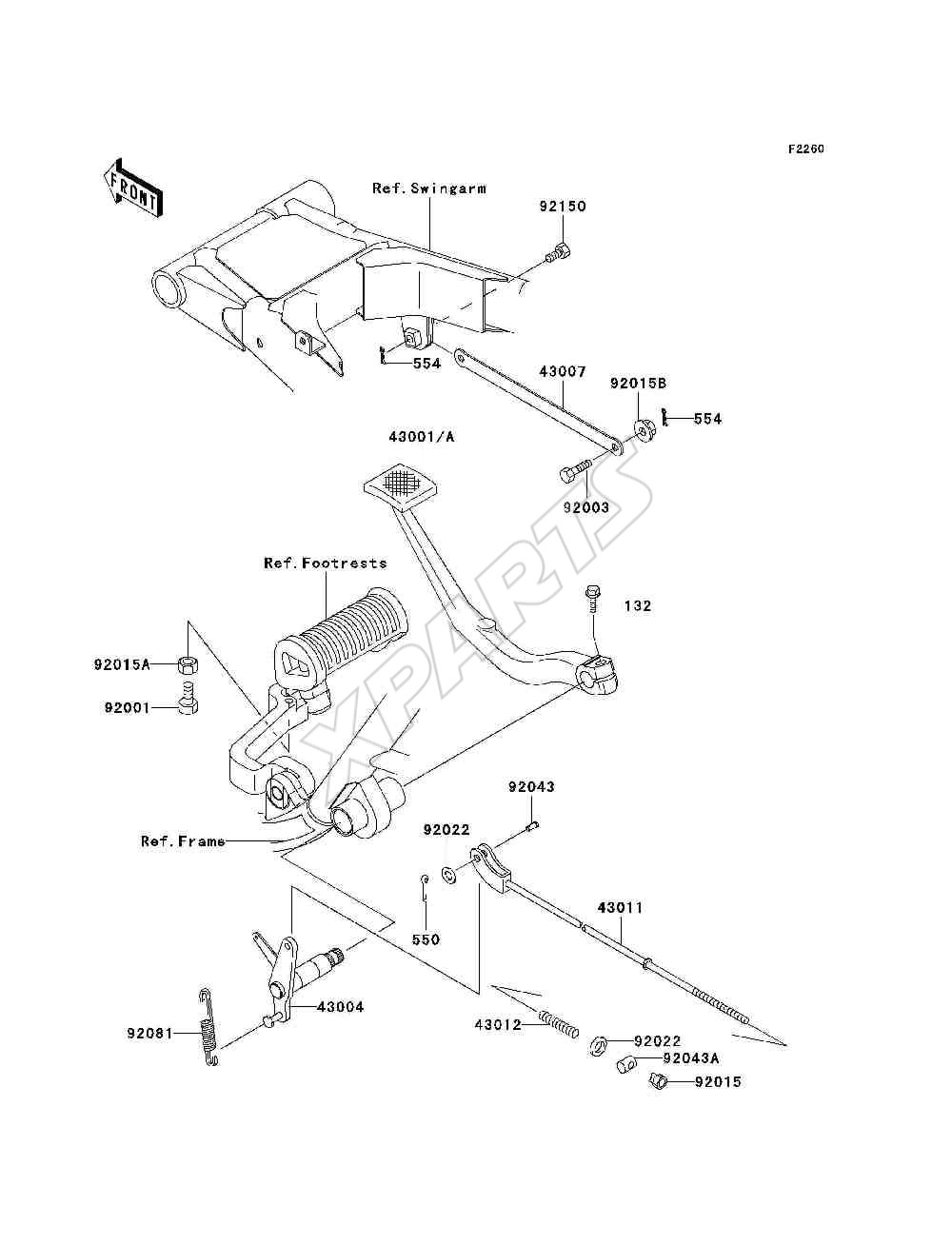 Billede til varegruppe Brake Pedal / Torque Link