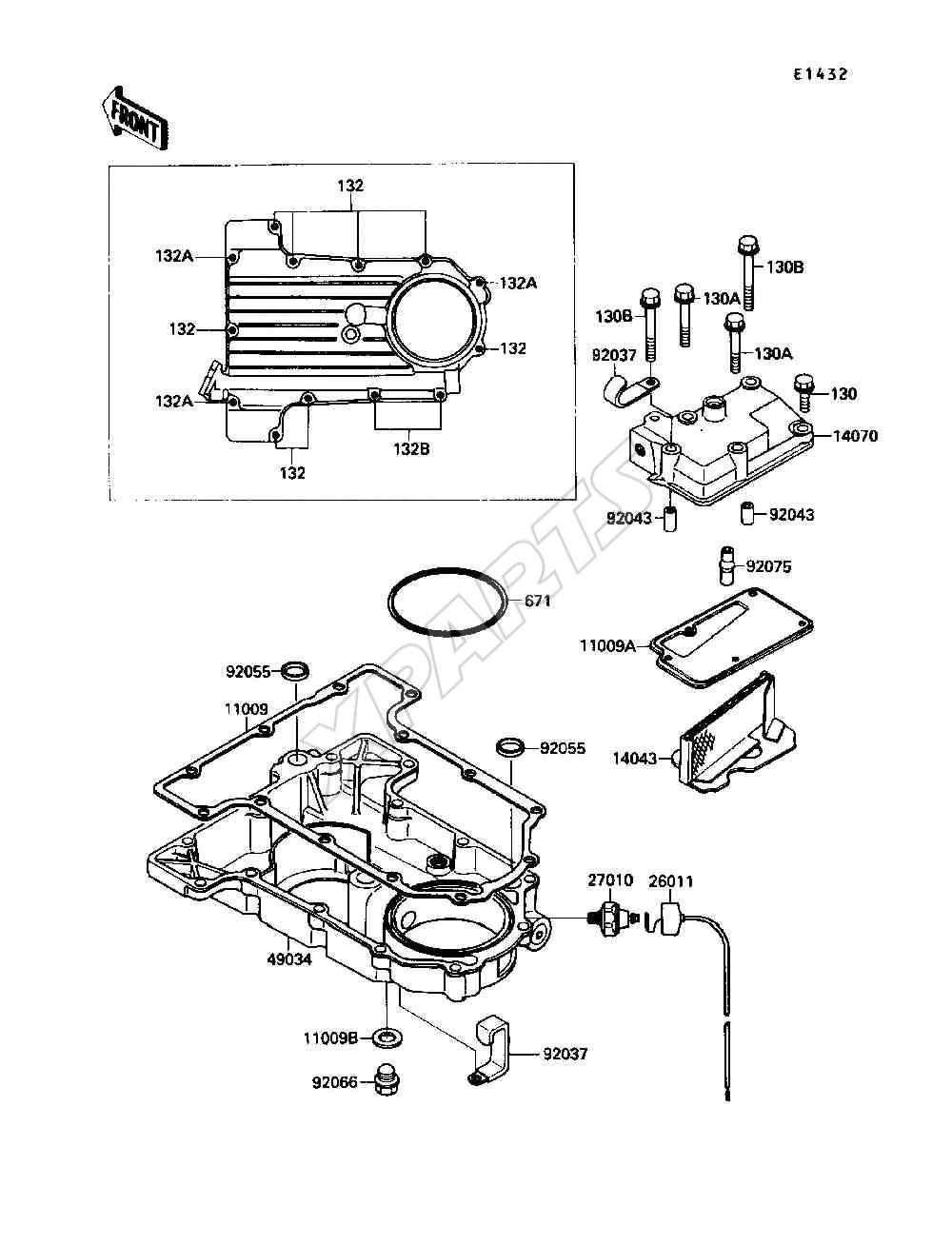 Billede til varegruppe Breather Cover / Oil Pan