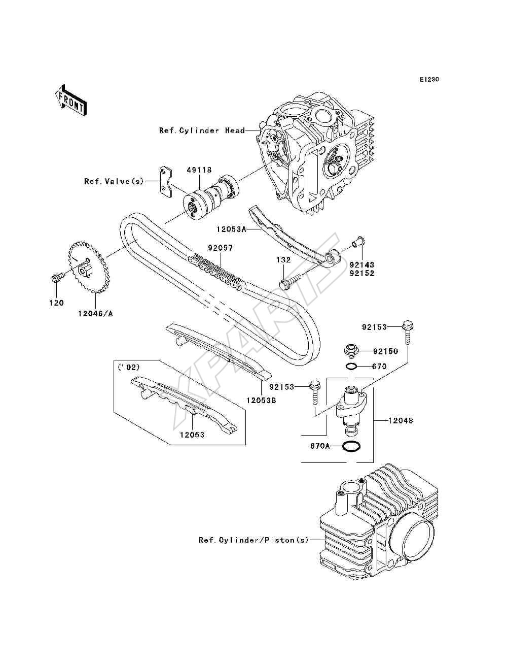 Billede til varegruppe Camshaft(s) / Tensioner