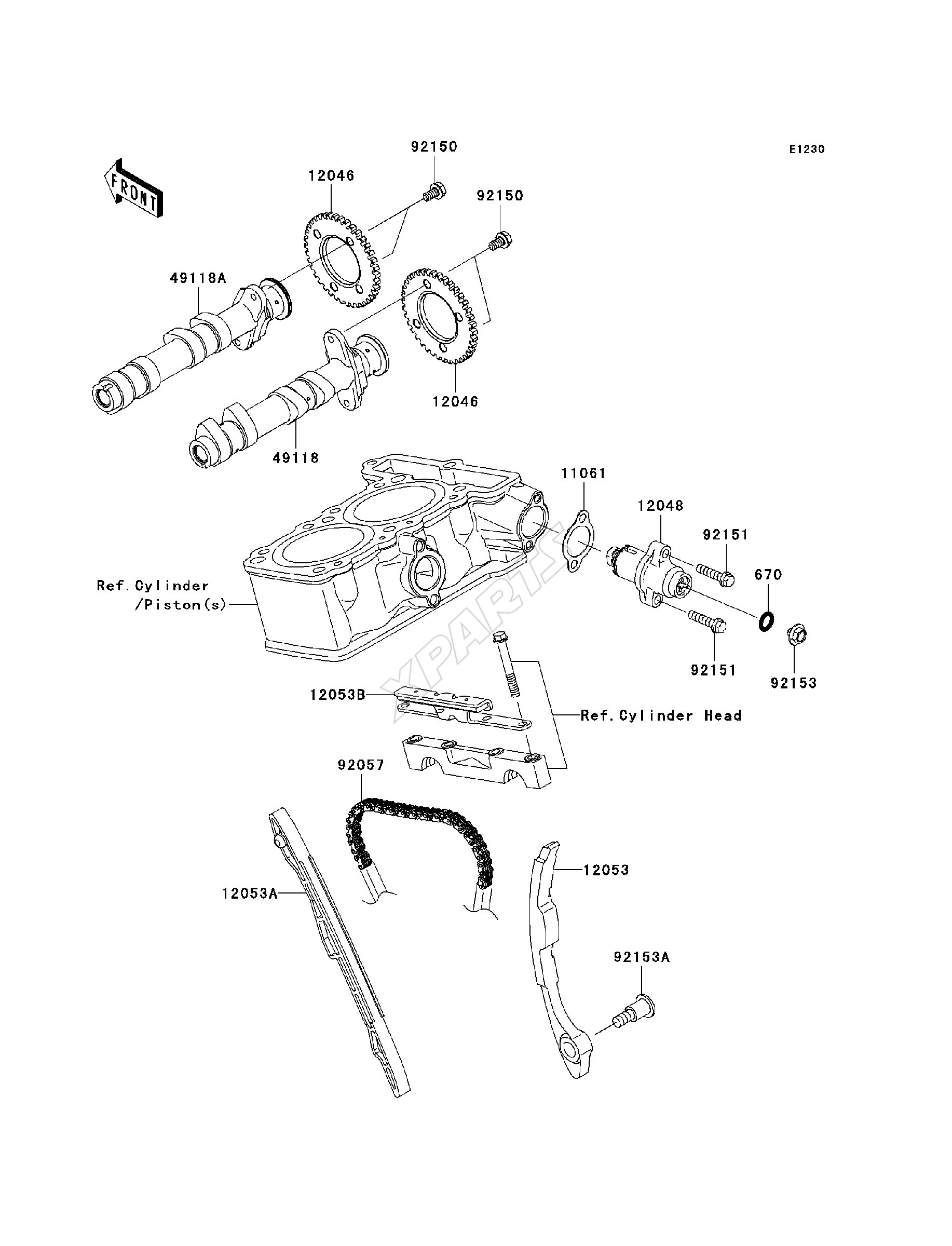 Billede til varegruppe Camshaft(s) / Tensioner
