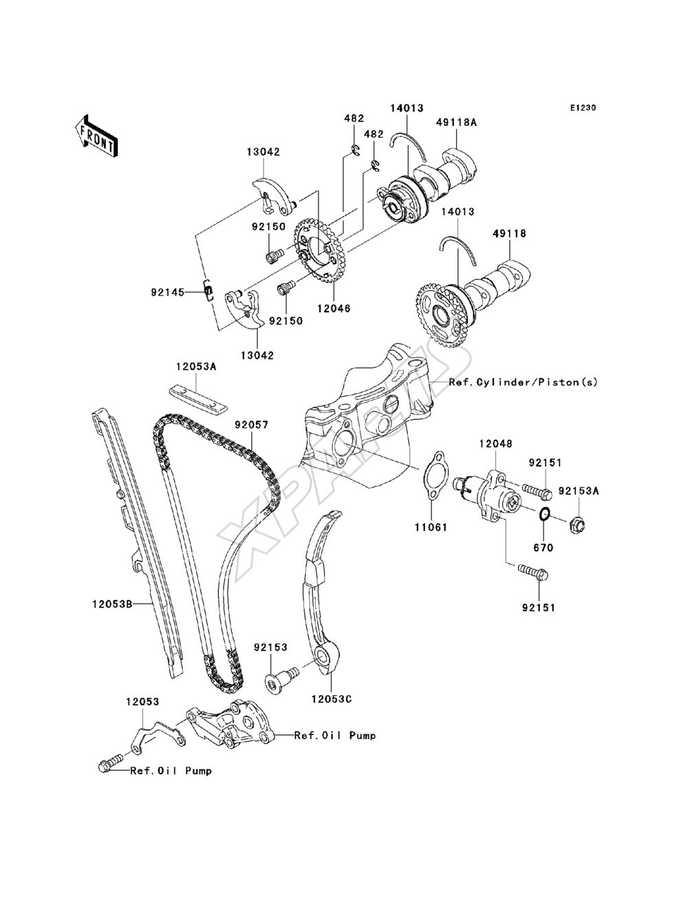 Billede til varegruppe Camshaft(s) / Tensioner