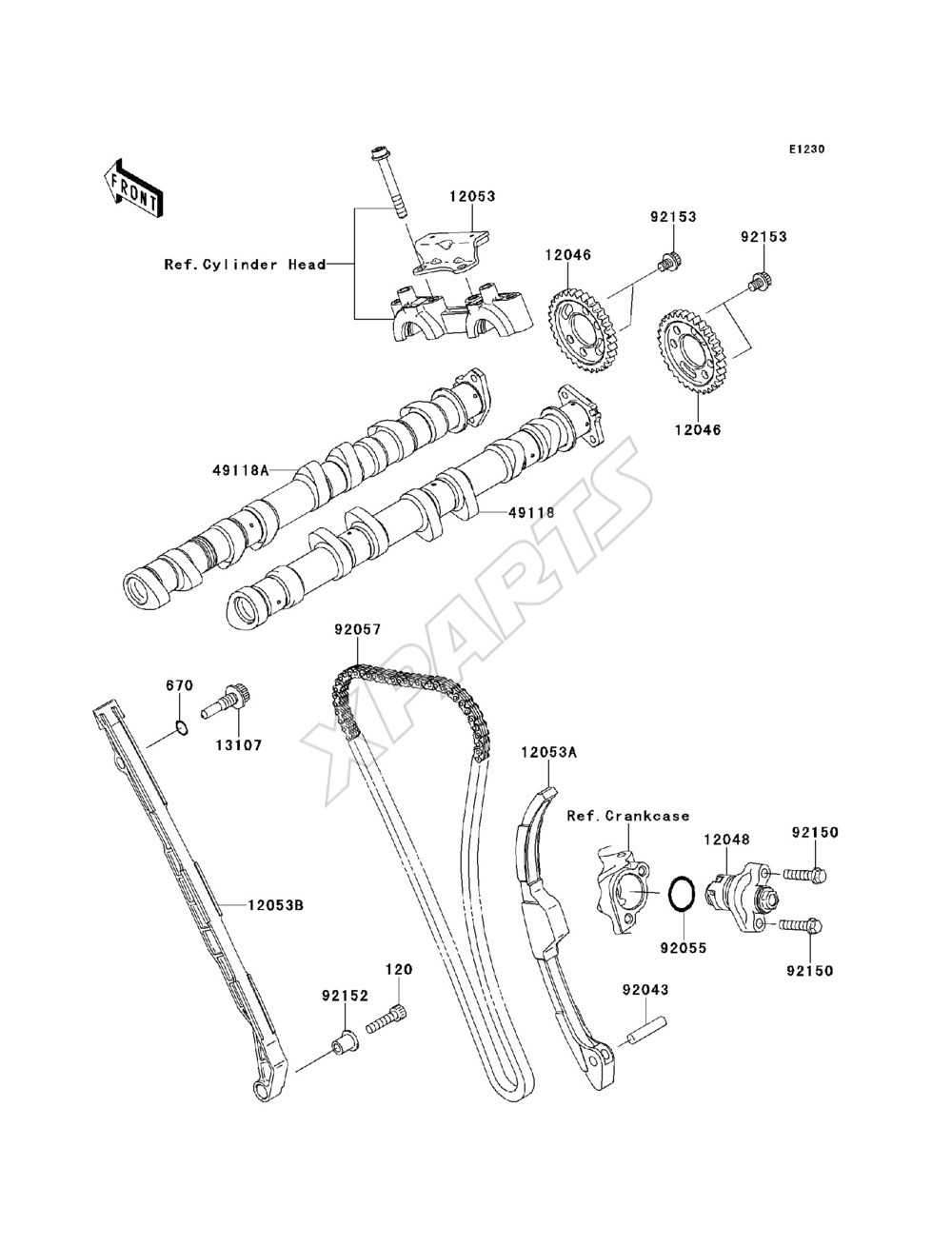 Billede til varegruppe Camshaft(s) / Tensioner