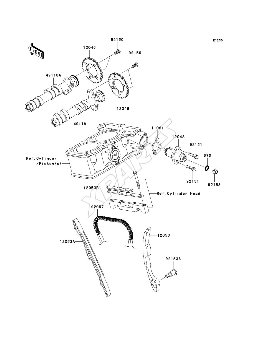 Billede til varegruppe Camshaft(s) / Tensioner