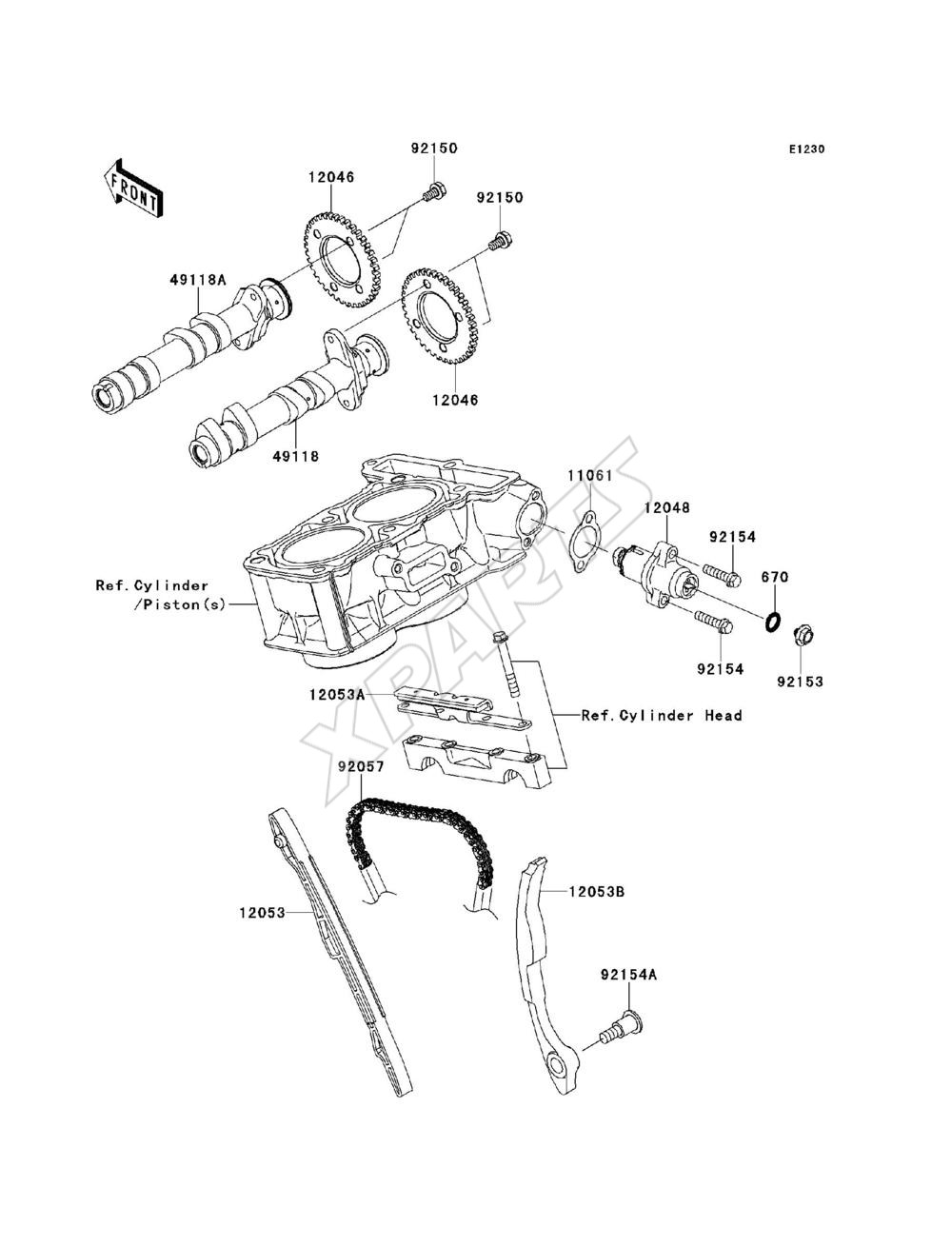 Billede til varegruppe Camshaft(s) / Tensioner