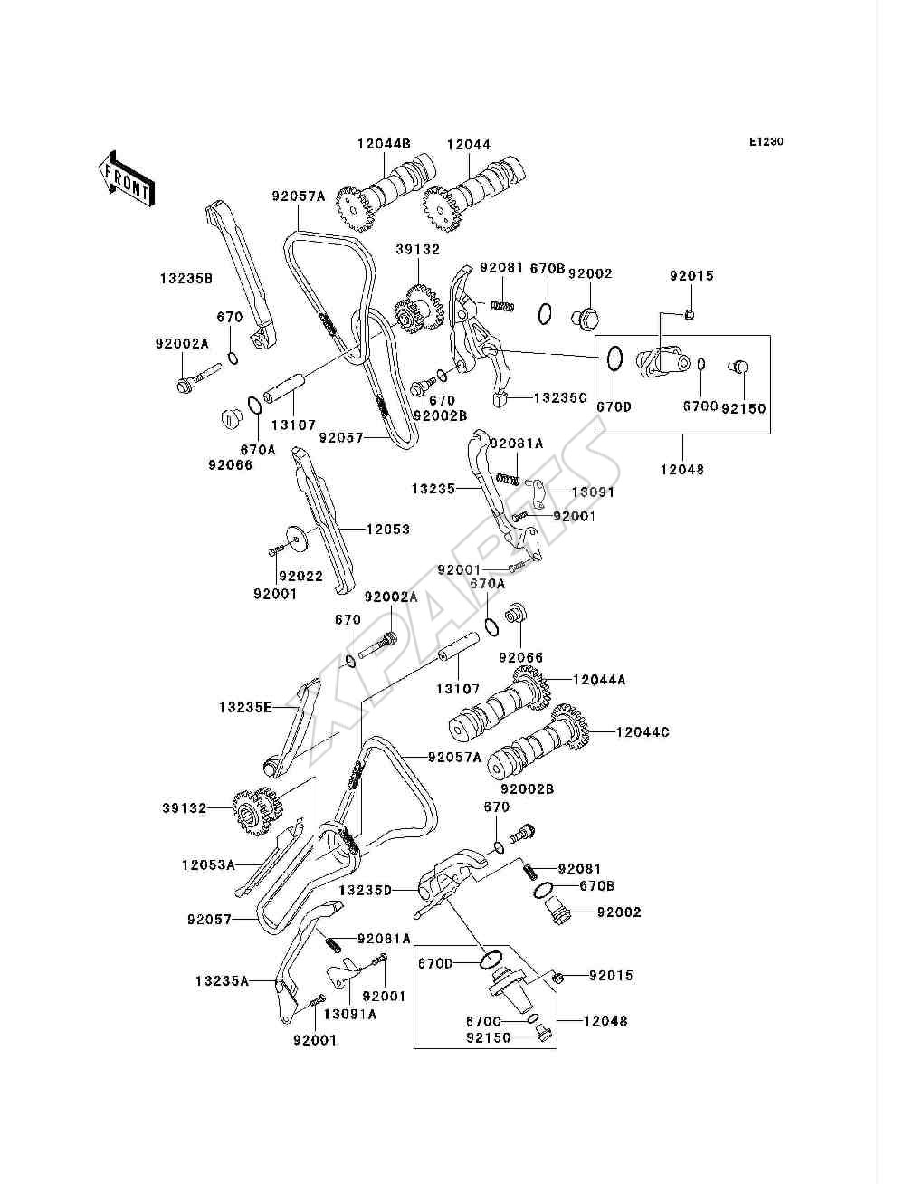 Billede til varegruppe Camshaft(s) / Tensioner