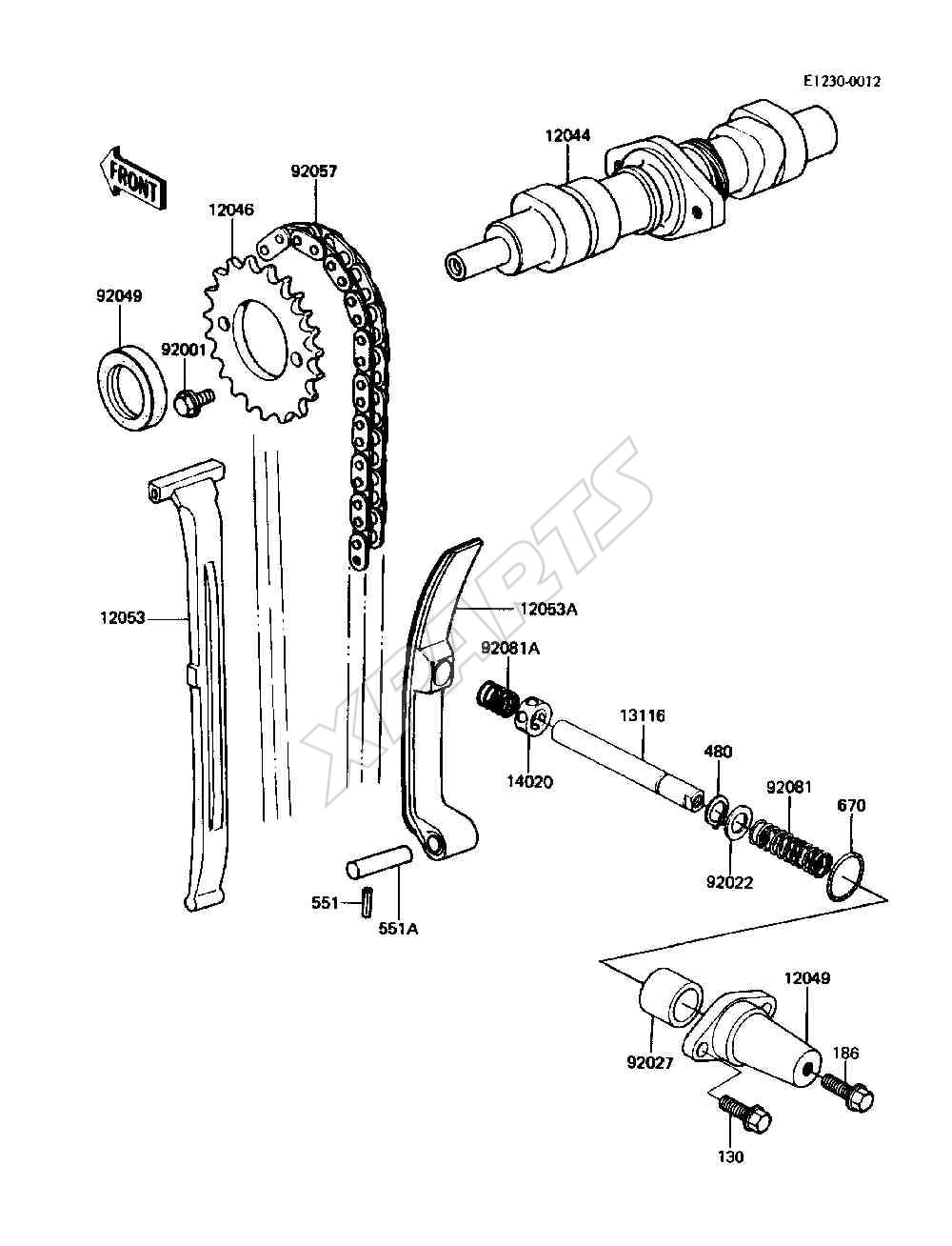 Billede til varegruppe Camshaft(s) / Tensioner