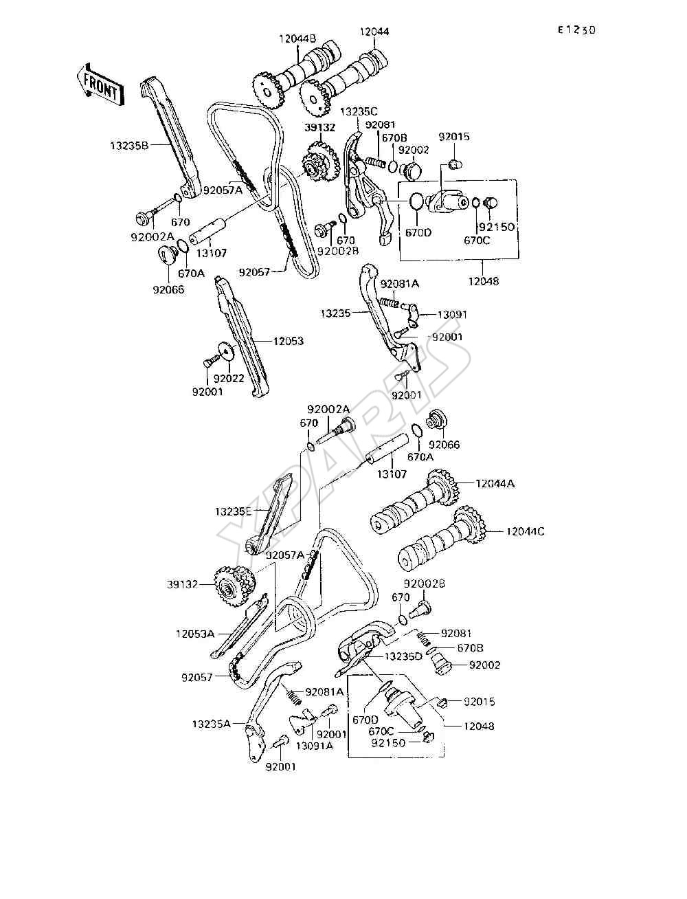 Billede til varegruppe Camshaft(s) / Tensioner