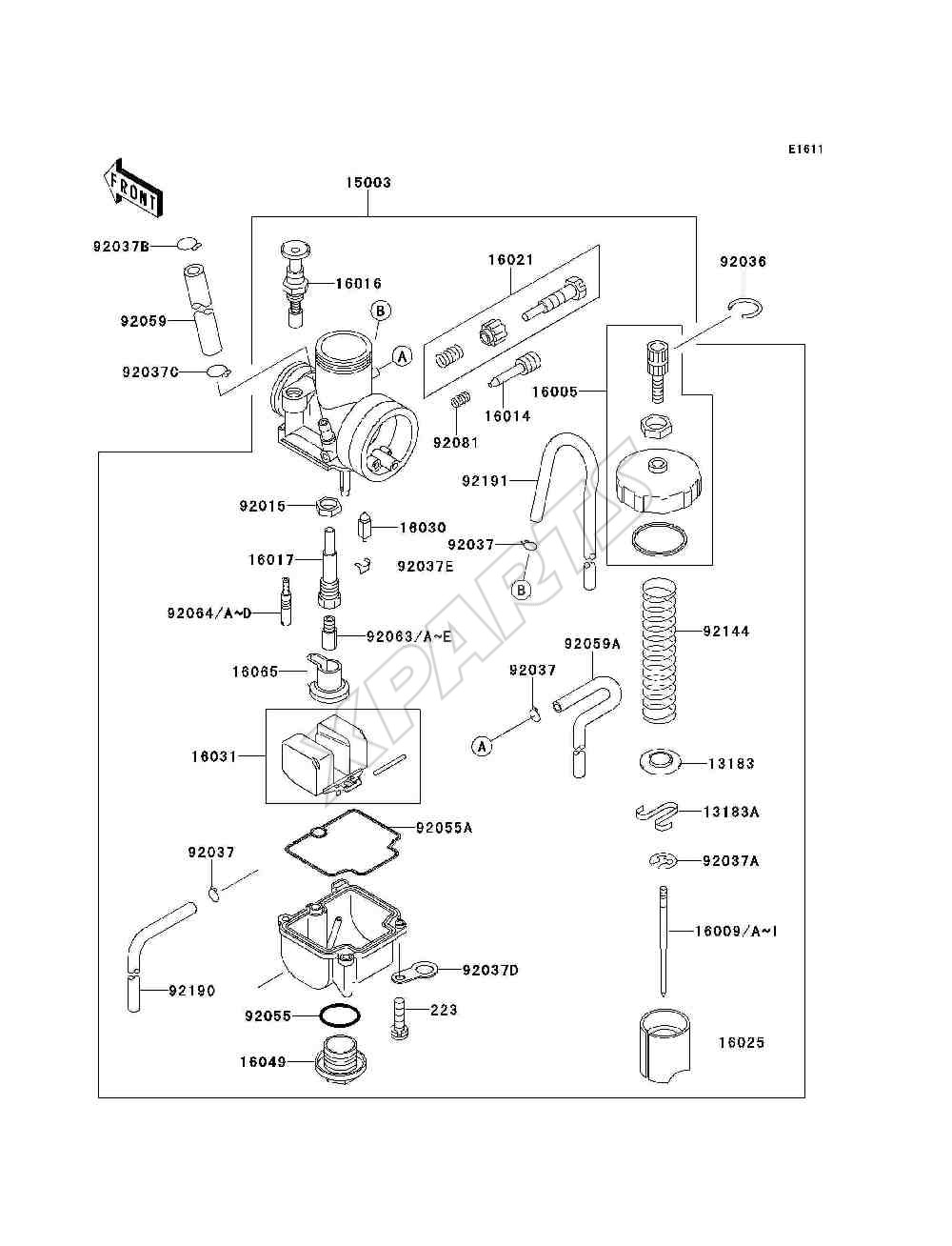 Billede til varegruppe Carburetor