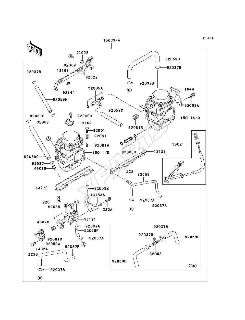 35 Kawasaki Ninja 250r Carburetor Diagram - Wiring Diagram Database