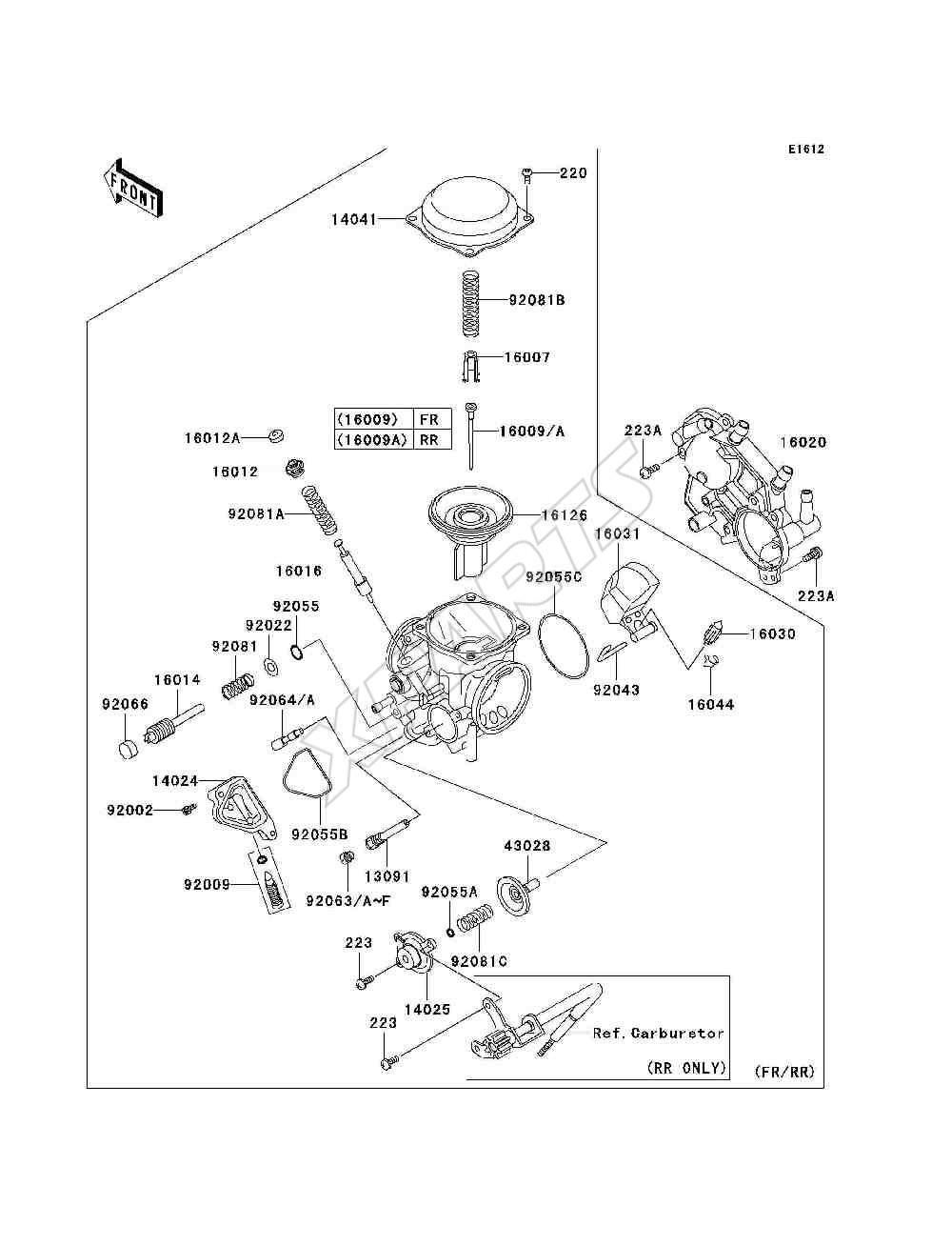 Billede til varegruppe Carburetor Parts