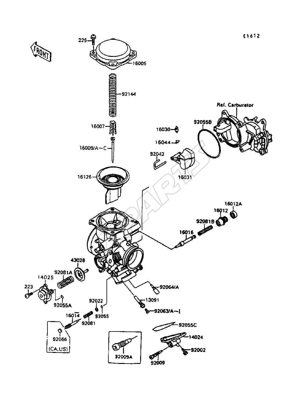 Billede til varegruppe Carburetor Parts