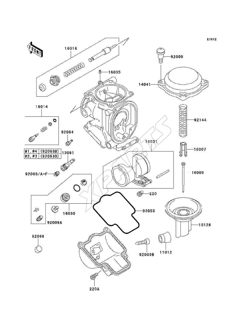 Billede til varegruppe Carburetor Parts