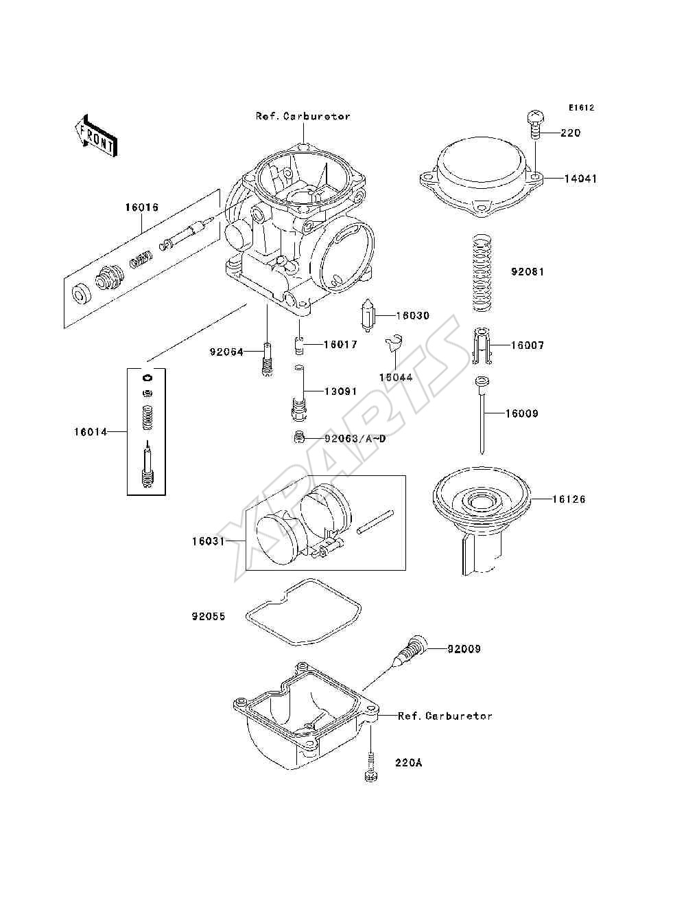 Billede til varegruppe Carburetor Parts