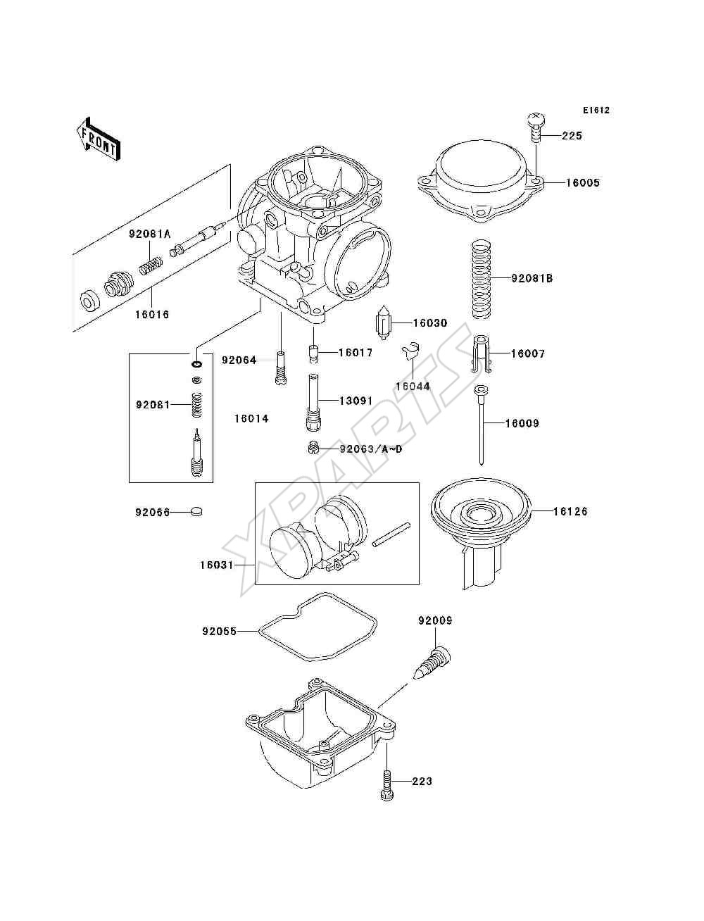 Billede til varegruppe Carburetor Parts