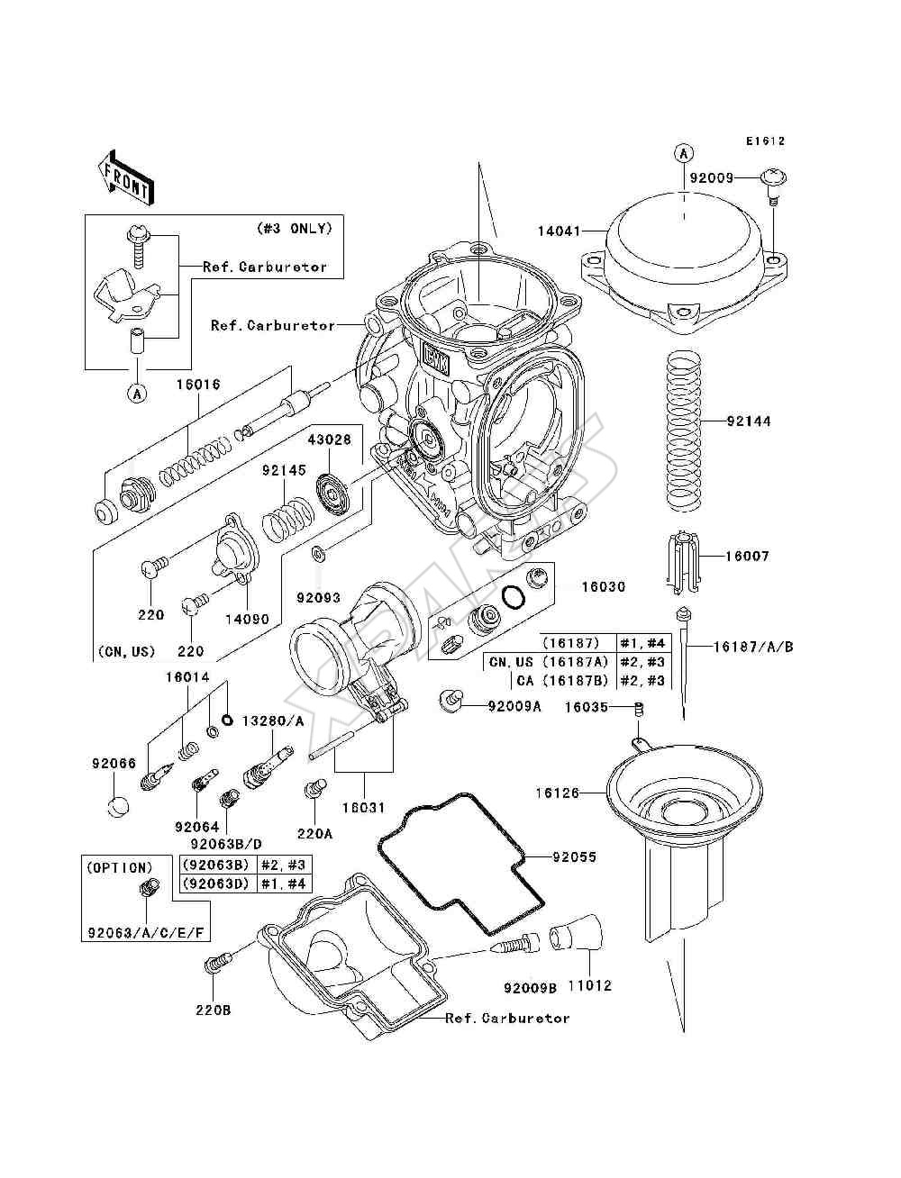 Billede til varegruppe Carburetor Parts