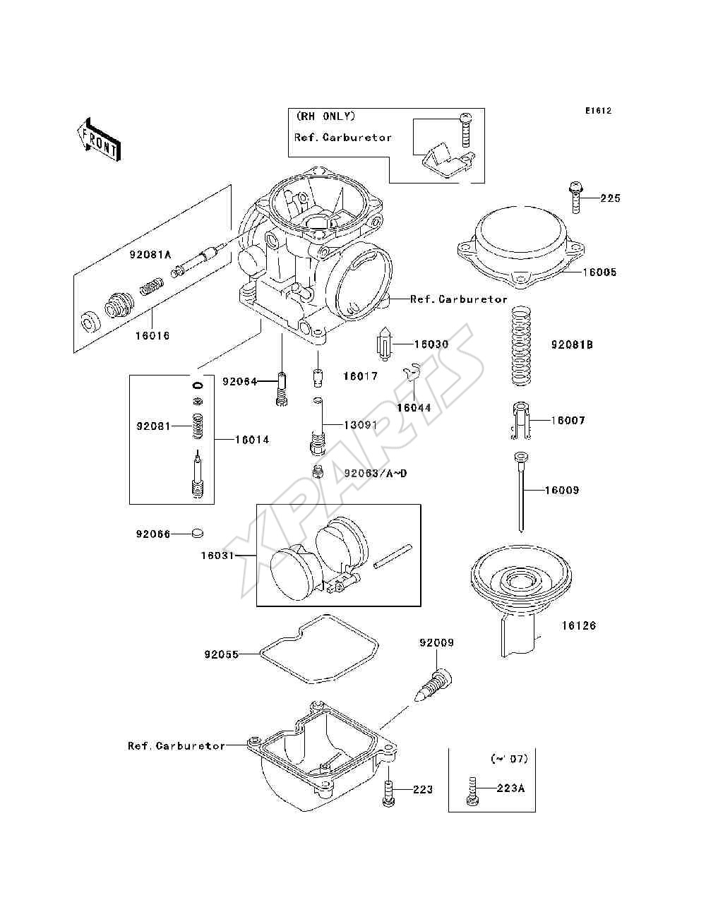 Billede til varegruppe Carburetor Parts