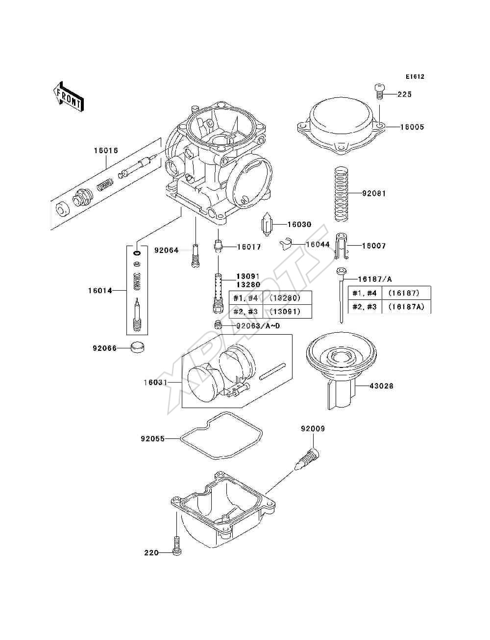 Billede til varegruppe Carburetor Parts