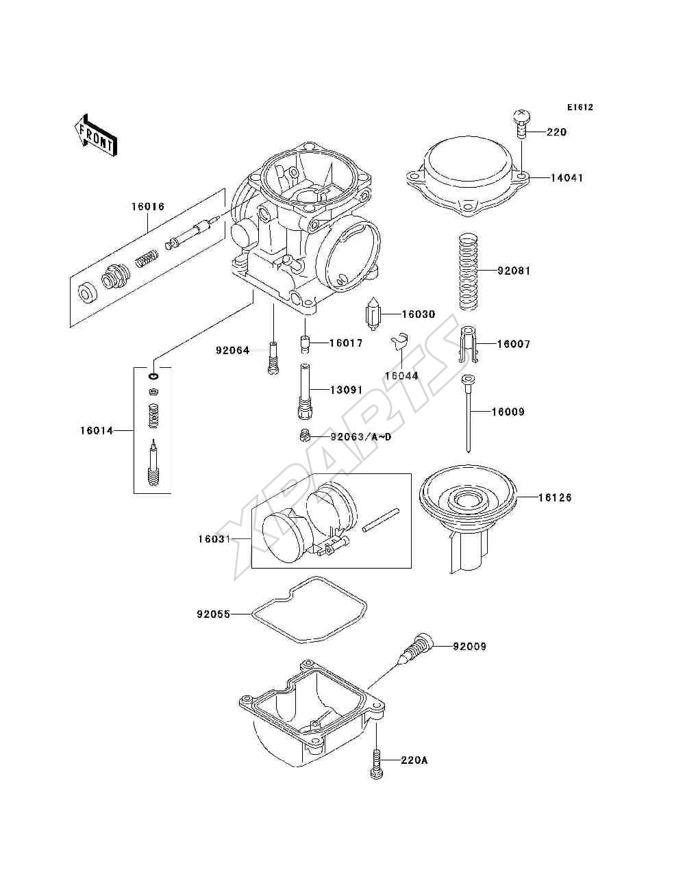 Billede til varegruppe Carburetor Parts