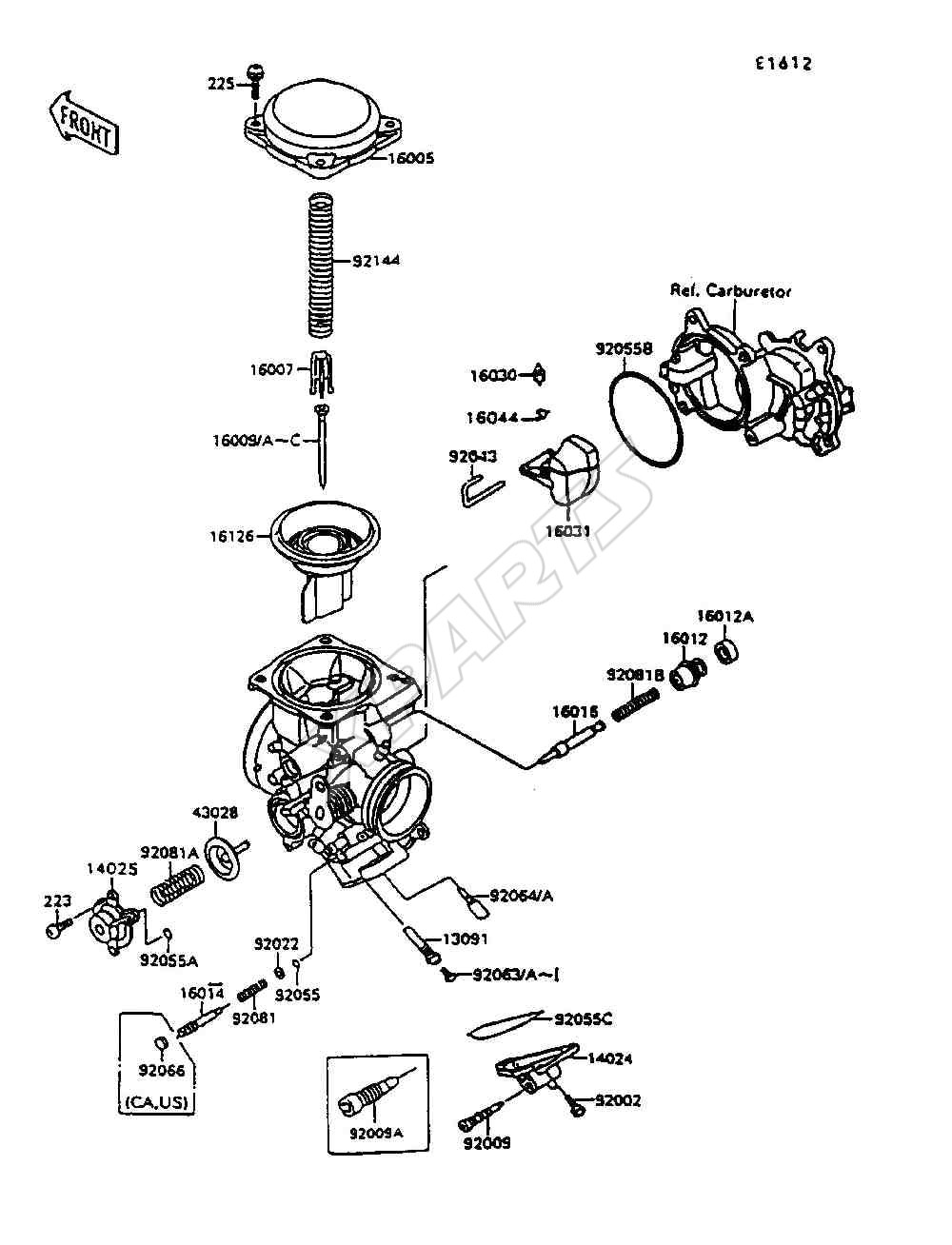 Billede til varegruppe Carburetor Parts