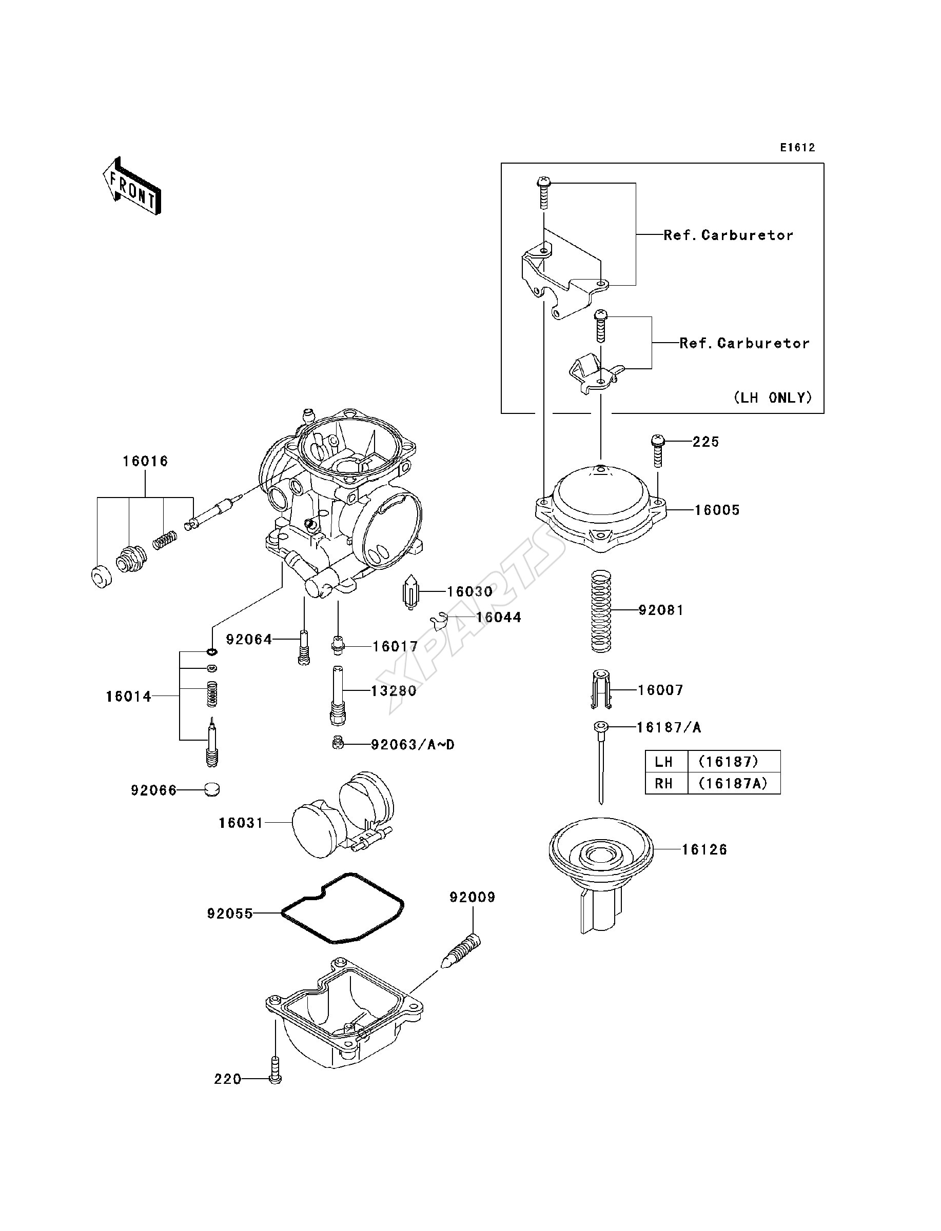 Billede til varegruppe Carburetor Parts