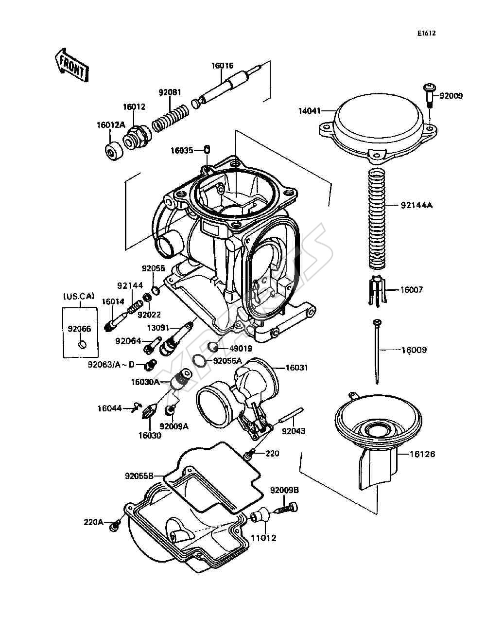 Billede til varegruppe Carburetor Parts(&NAMI.015042)