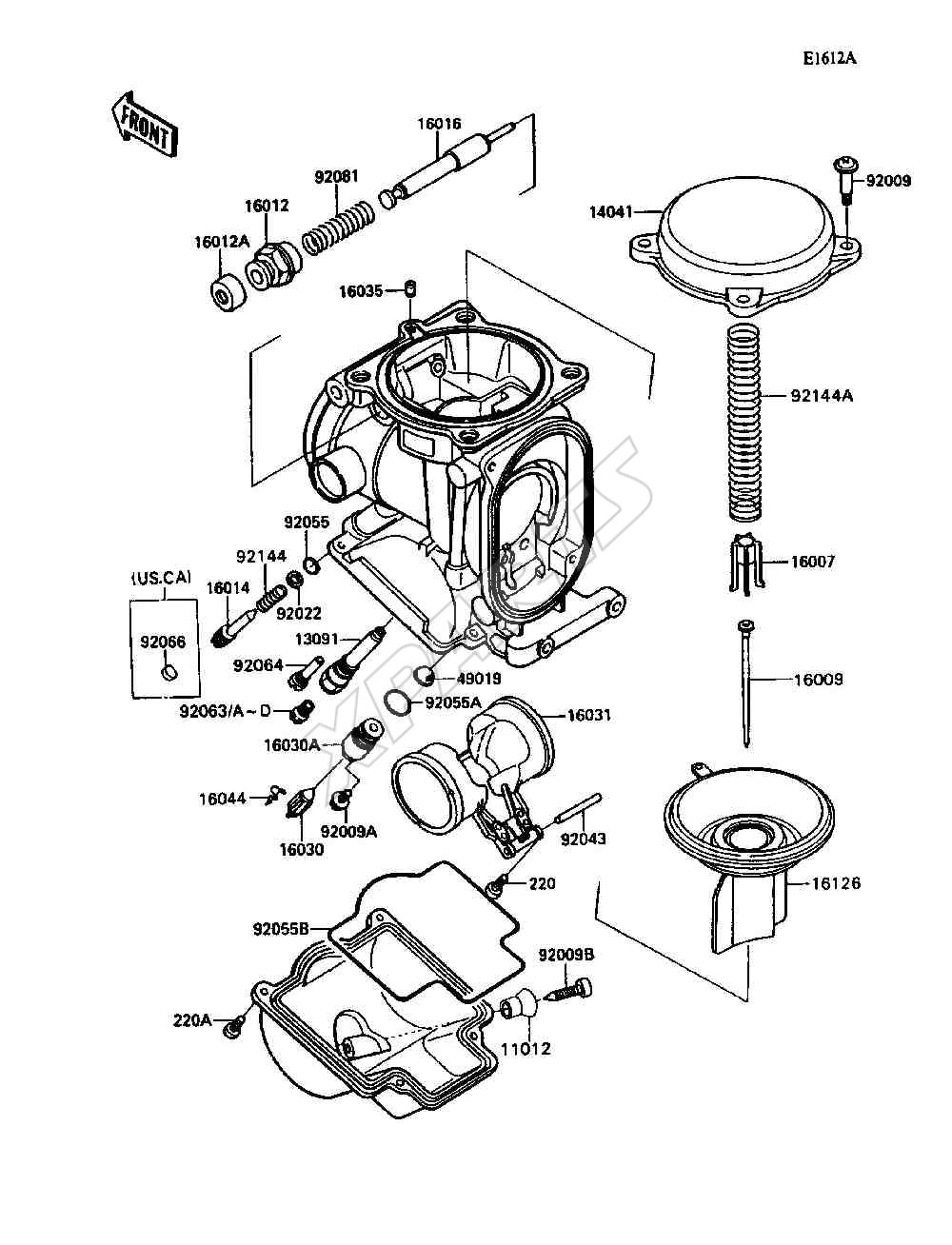 Bild für Kategorie Carburetor Parts(015043&NAMI.)