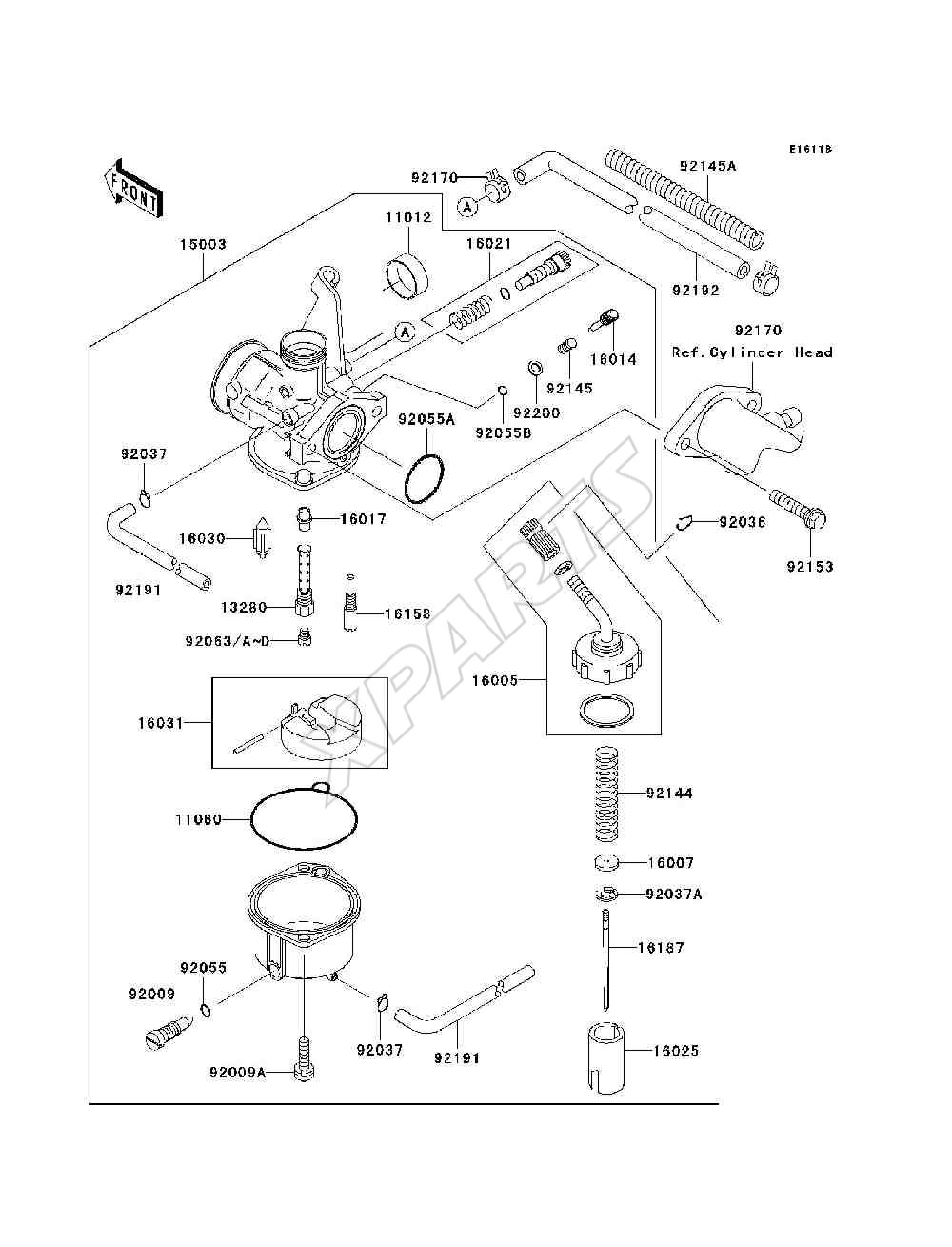 Picture for category Carburetor(A8F-A9FA)