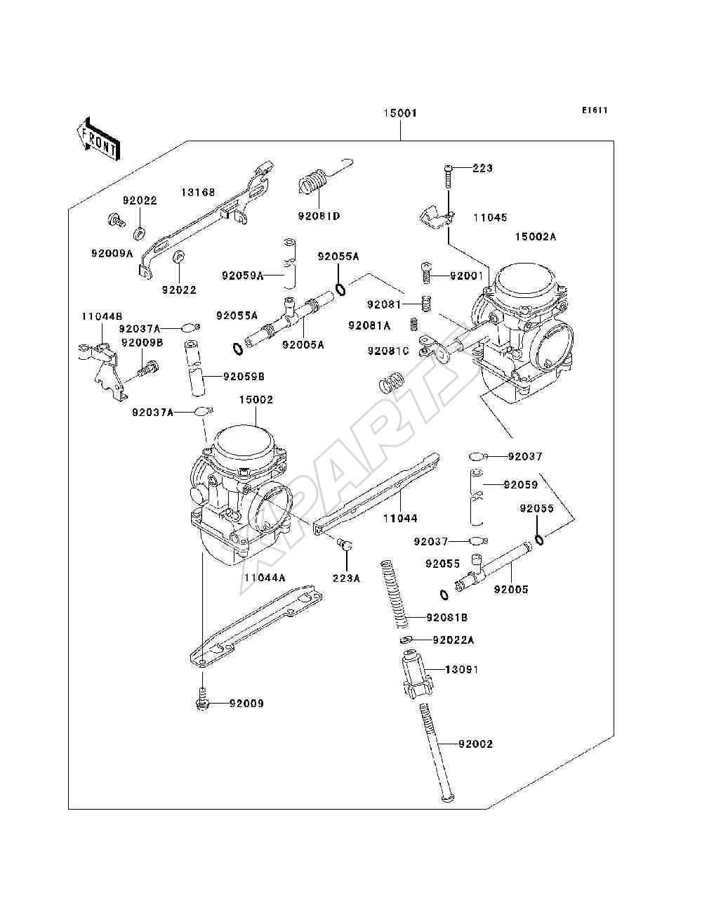 Bild für Kategorie Carburetor(D6F / D7F)