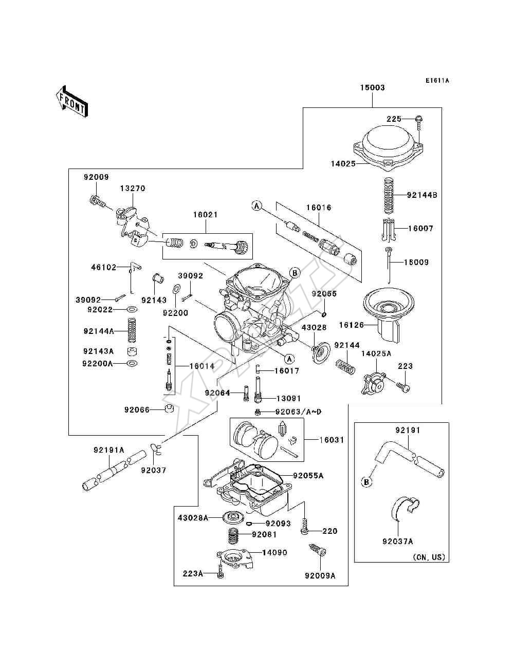 Bild für Kategorie Carburetor(VNT50AE045286-)