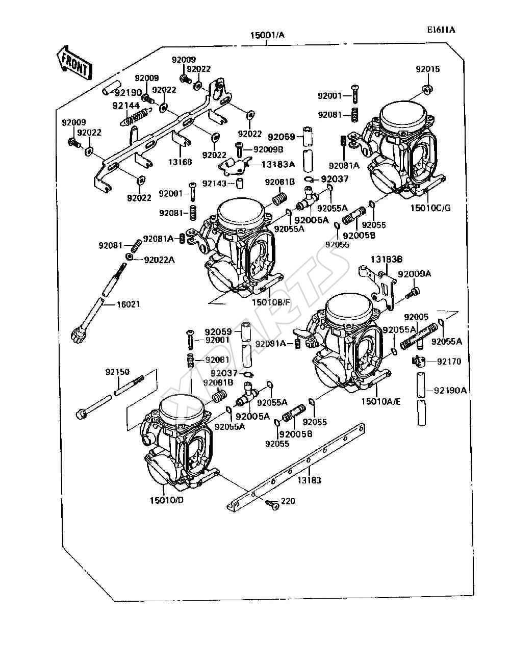 Bild für Kategorie Carburetor(ZXT10CE015043&NAMI.)
