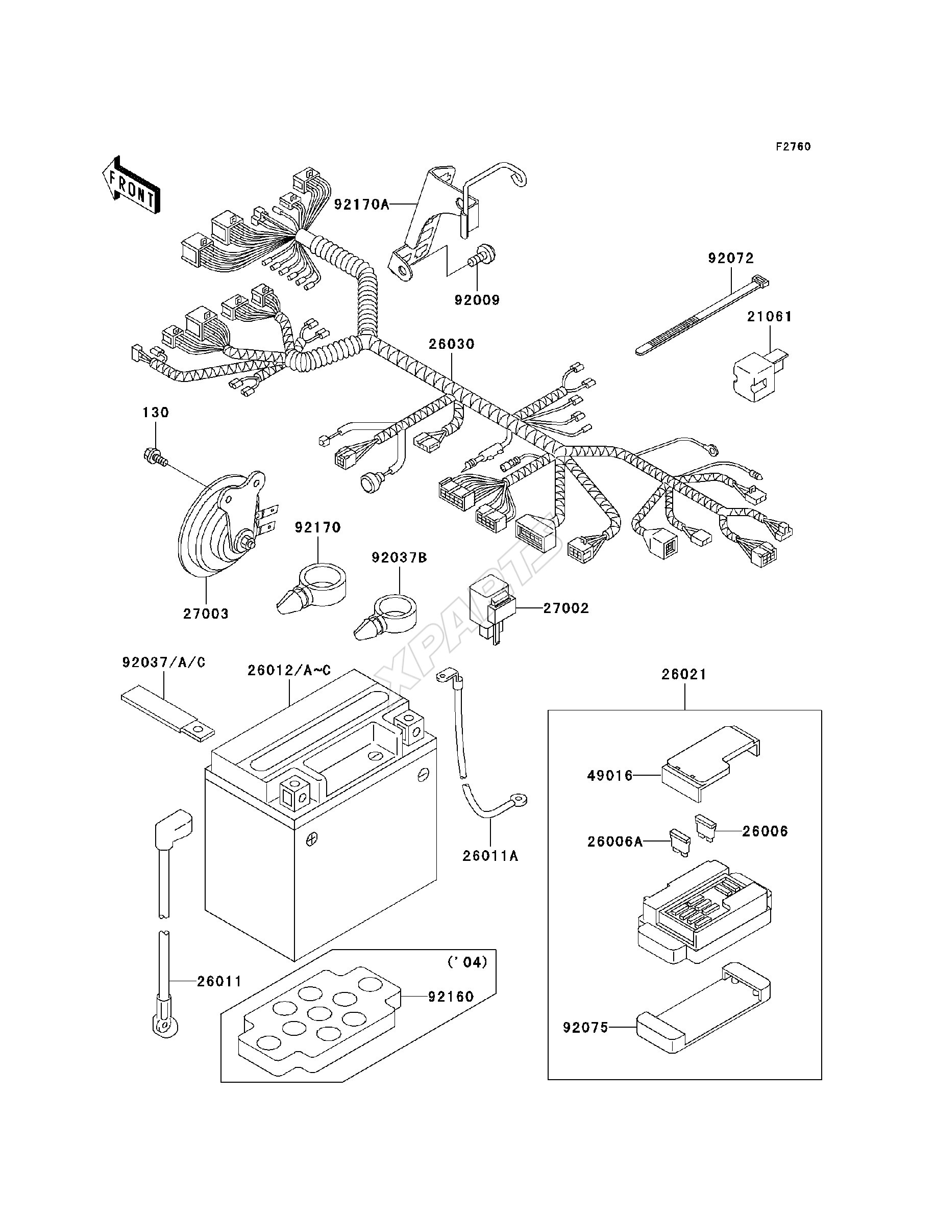 Billede til varegruppe Chassis Electrical Equipment