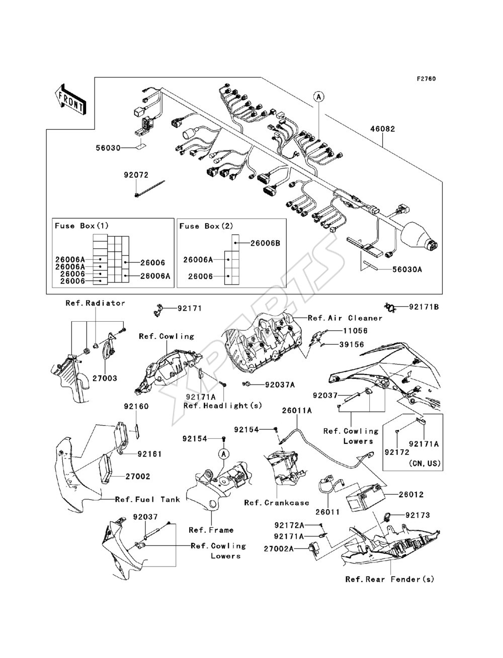 Bild für Kategorie Chassis Electrical Equipment(JBF)