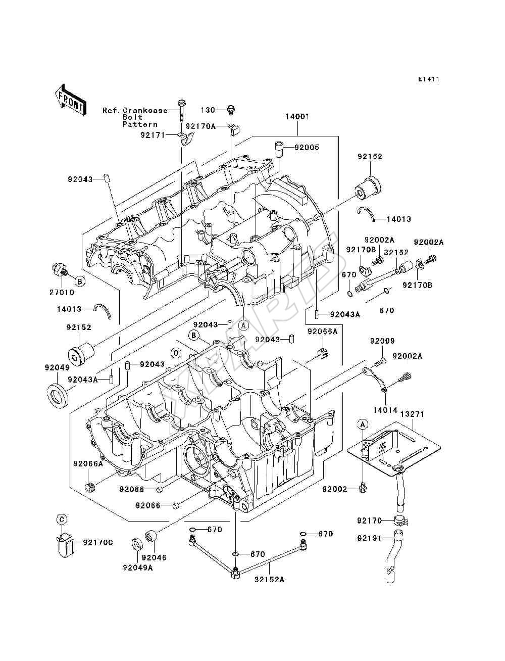 Billede til varegruppe Crankcase