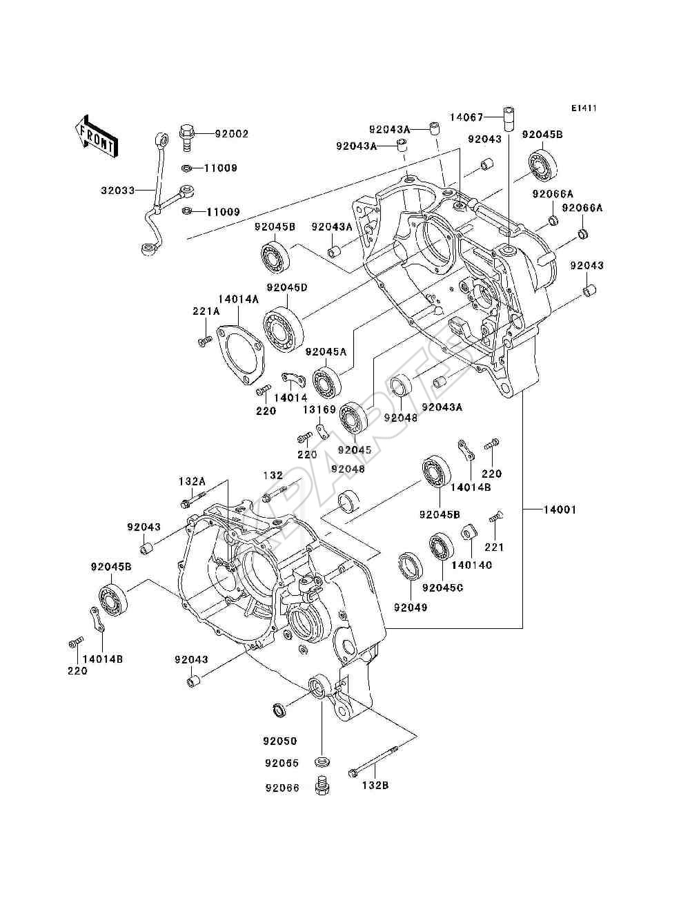 Billede til varegruppe Crankcase