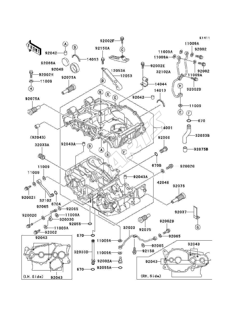 Billede til varegruppe Crankcase