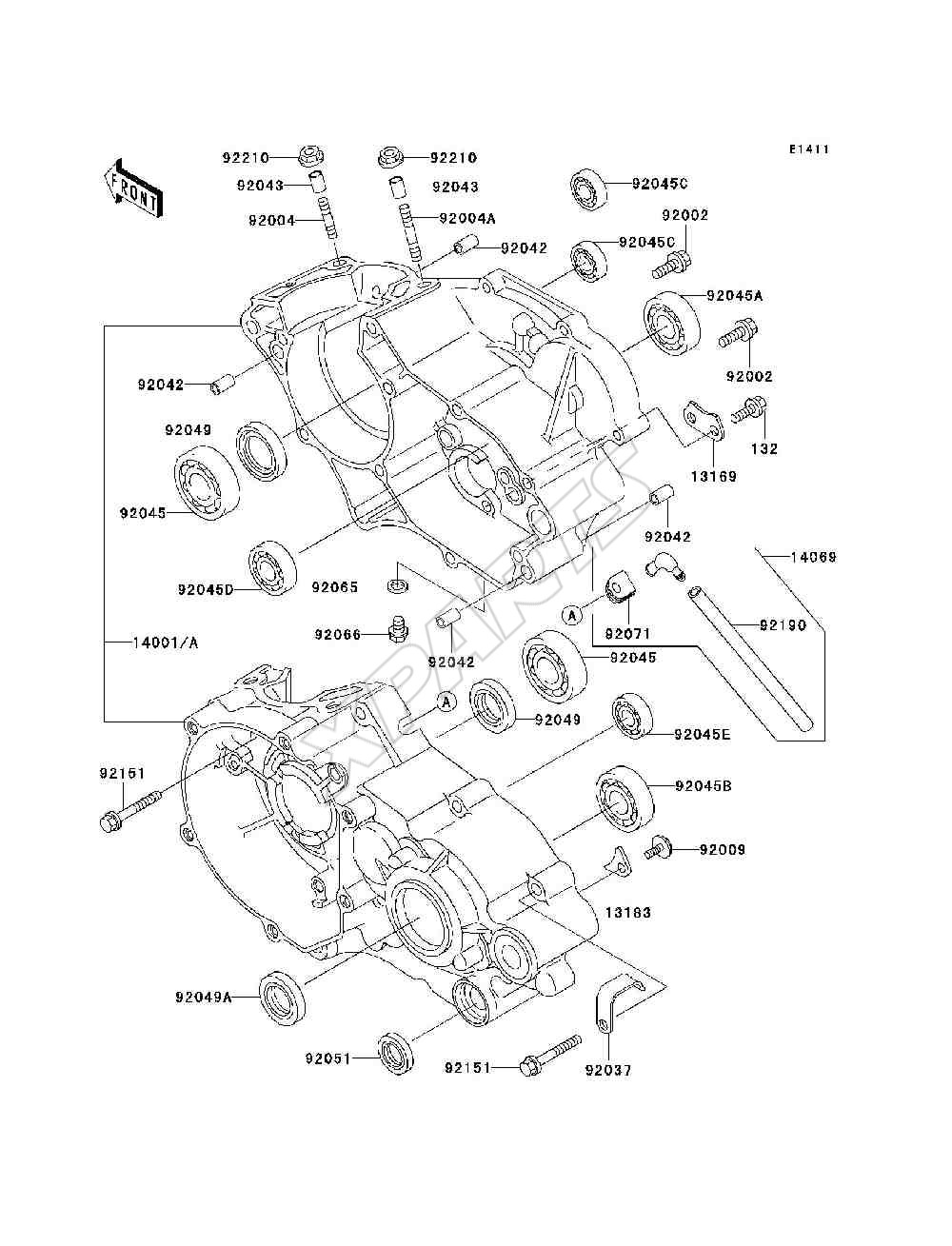 Billede til varegruppe Crankcase