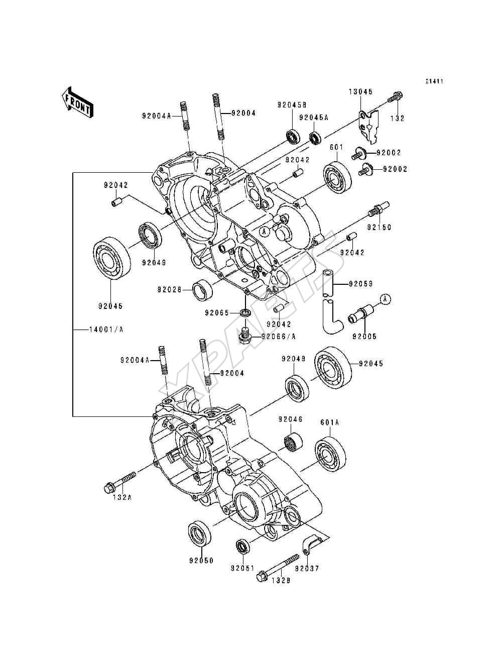 Billede til varegruppe Crankcase
