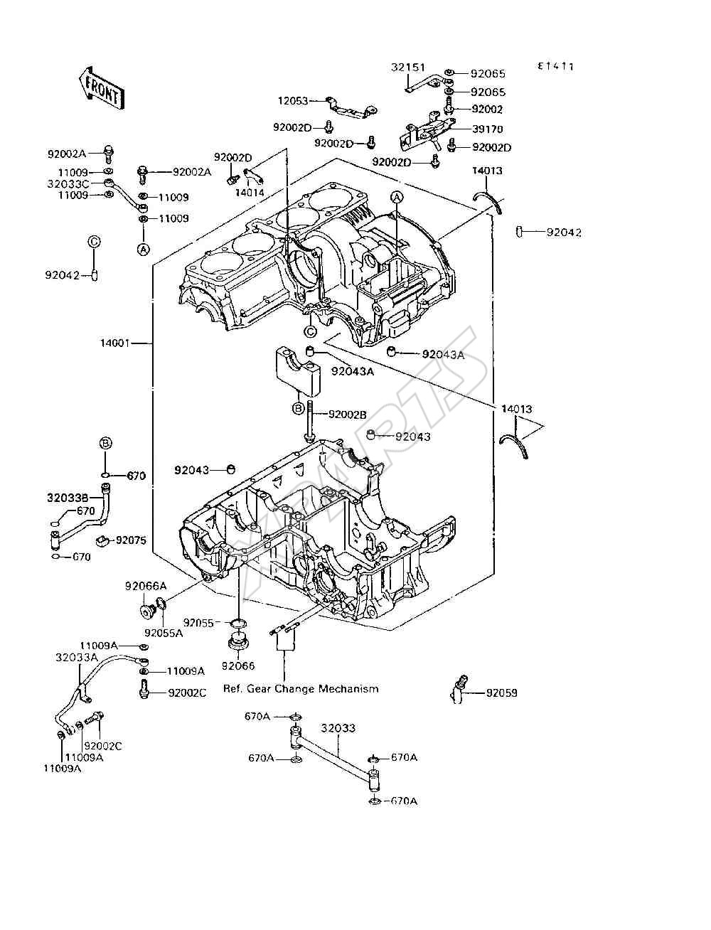 Billede til varegruppe Crankcase