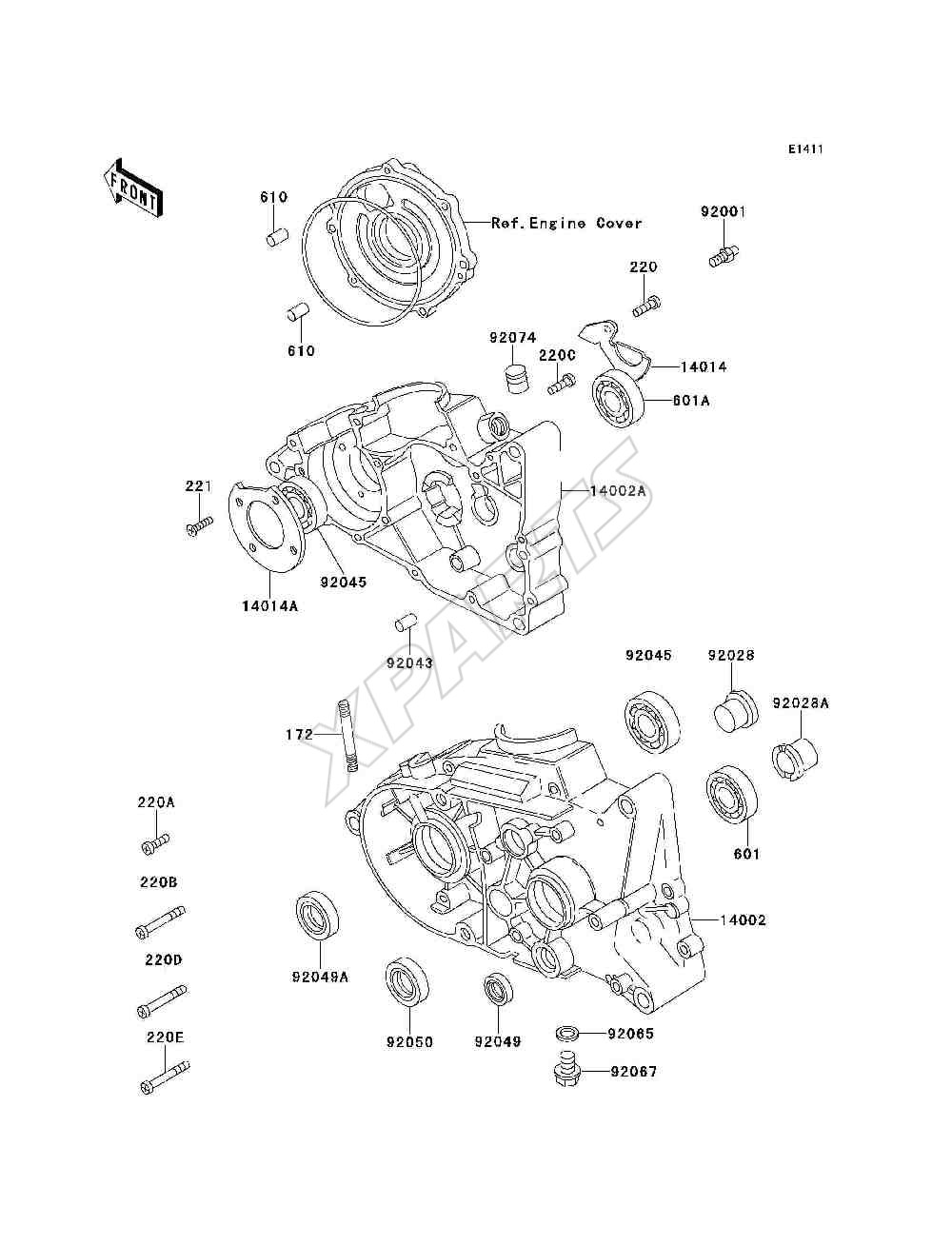 Billede til varegruppe Crankcase