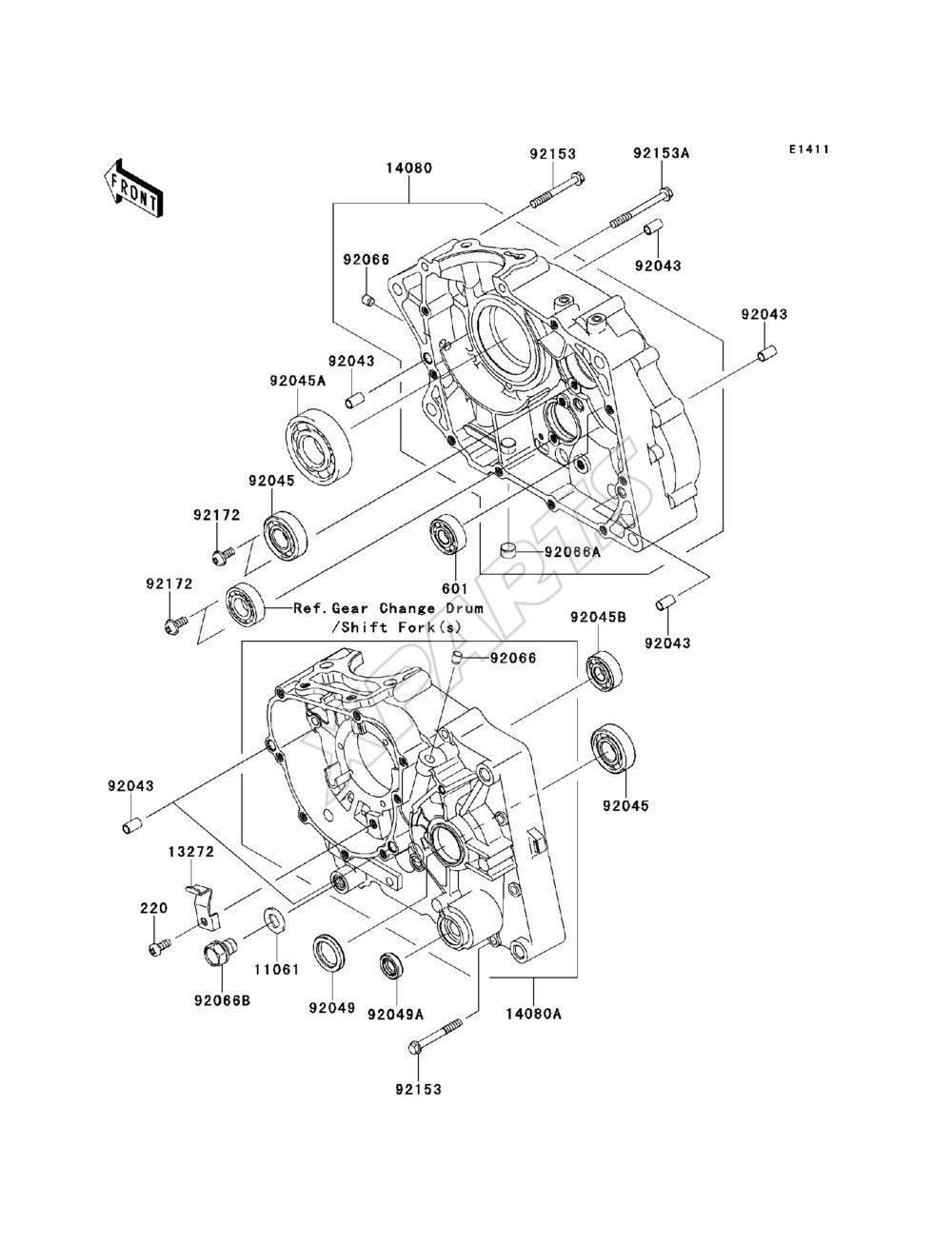 Billede til varegruppe Crankcase