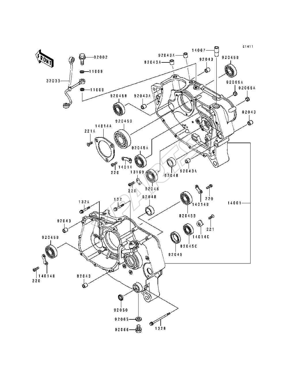 Billede til varegruppe Crankcase