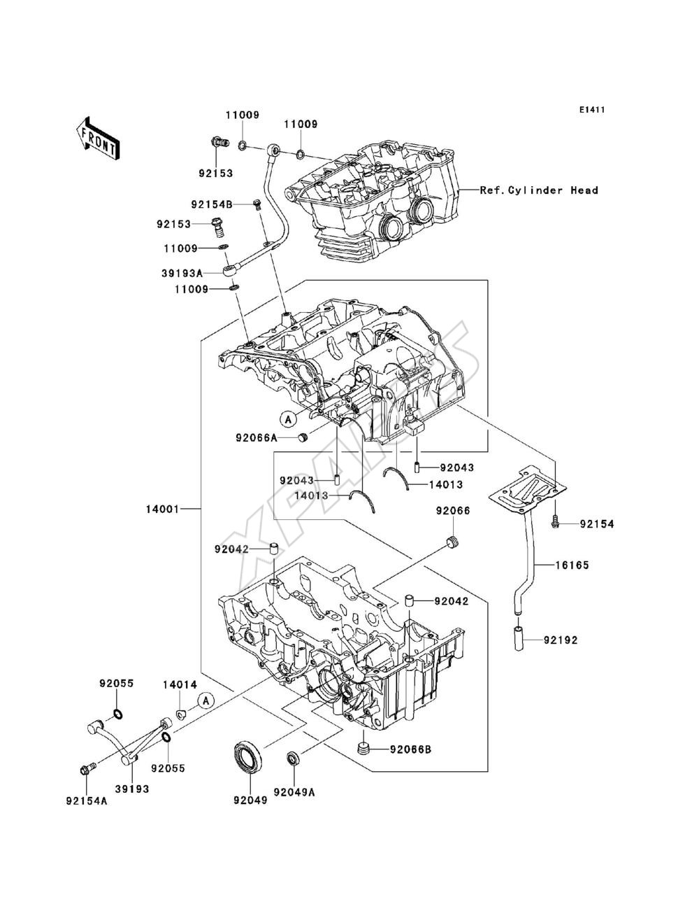 Billede til varegruppe Crankcase