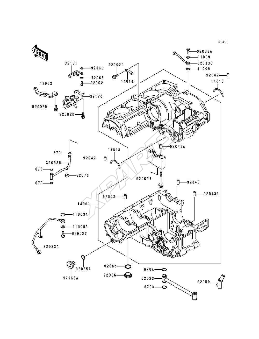 Billede til varegruppe Crankcase