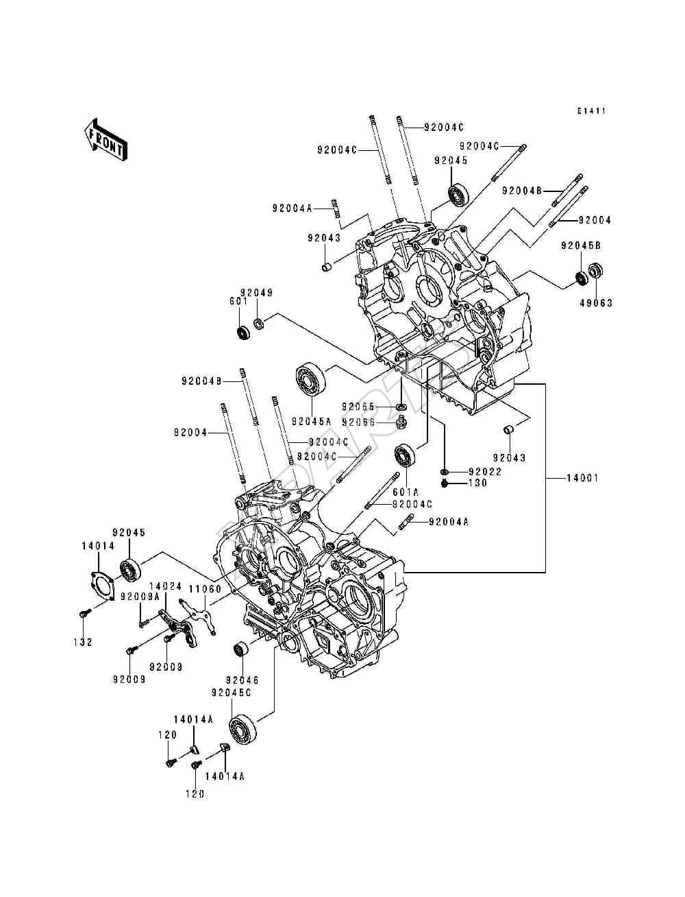 Billede til varegruppe Crankcase