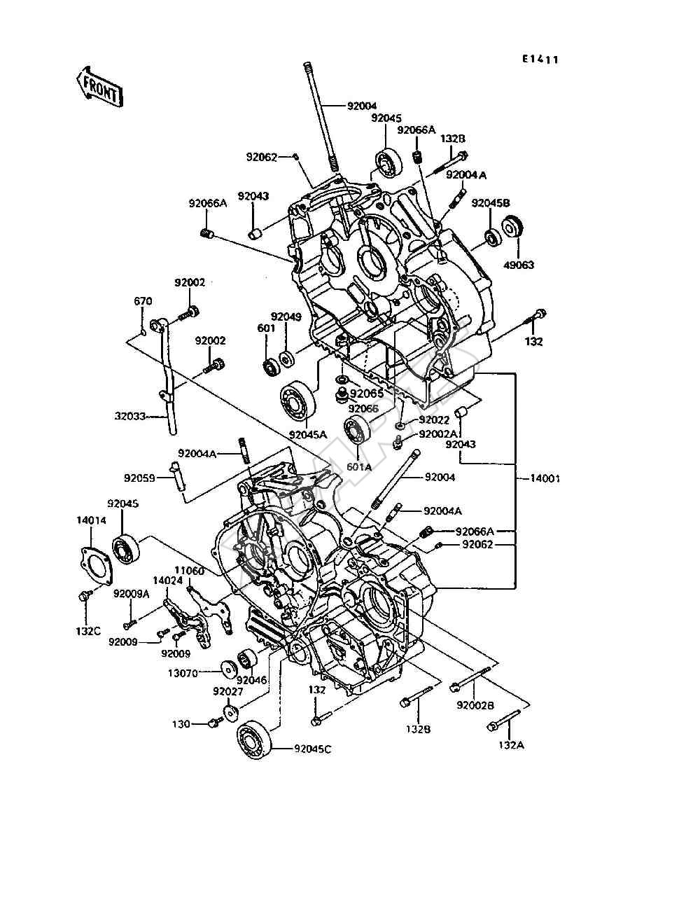Billede til varegruppe Crankcase